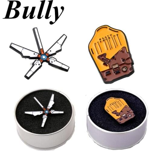 Death Stranding Pins Brooches Enamel Badge Game Cute Cartoon Bridge Fashion Trinket Men For Women Men Lapel Backpack Jewelry