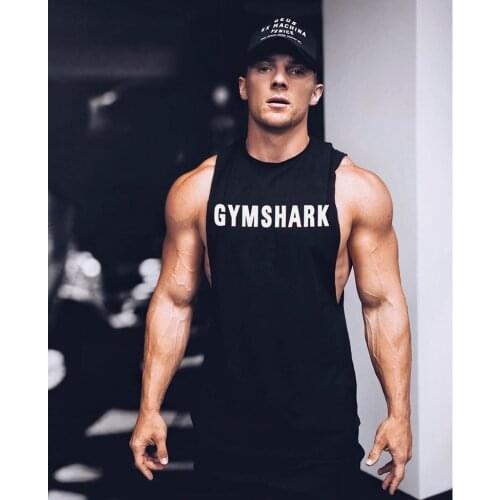Summer New Brand Vest Mens Curved Hem Solid Vest Gyms Bodybuilding Clothing Fitness Man O-Neck sleeveless Tanks Tops 2020