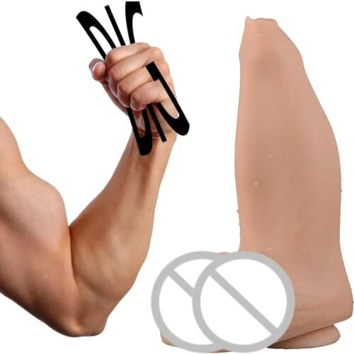 Soft Flexible Silicone Dildo Super Big Realistic Penis Sucking Cup Sex Toy Vagina Masturbator G-spot Stimulator Female Sex Toys