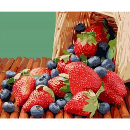 Frame Diy Olie Paint By Number Door Bumbers Abstract Acryl Ver Met Nummers Voor Volwassenen Thuis Decors Gift Easy 40X50Cm