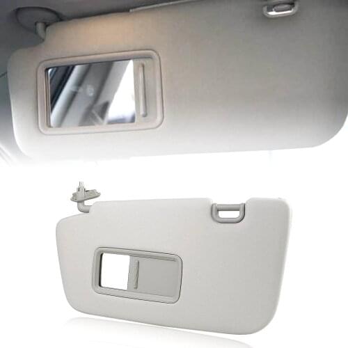 Sun Visor For Subaru Impreza WRX STI 2008-2014 Left Driver Interior Car Sunvisor Shield With Mirror Light Cover Auto Accessories