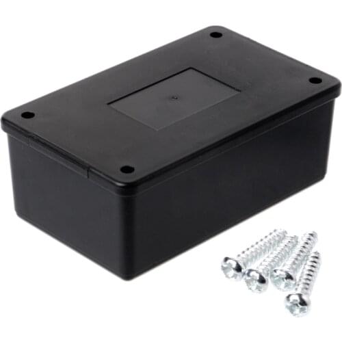 Waterproof ABS Plastic Electronic Enclosure Project Box Case Black 105x64x40mm