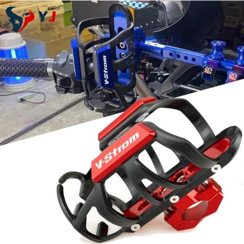 For SUZUKI V Strom VStrom 1000/XT 1050XT DL 650/XT 2002-2021 High Quality Water Bottle Holder Motorcycle Acessories Bottle Cage