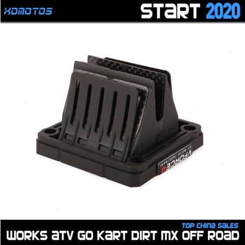 Carbon Fiber Reed Valve For Yamaha RX135 DT175 Y125Z YFZ350 RZ350 RD250 RD350 RD400 Motorcycle ATV Quad