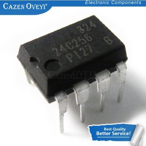 10pcs/lot AT24C256-10PU-2.7 AT24C256 24C256 DIP-8 DIP8 new original In Stock