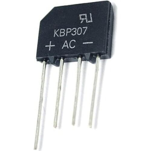 10pcs/lot KBP307 3A 1000V diode bridge rectifier kbp307 Bridge Rectifier Wholesale IC
