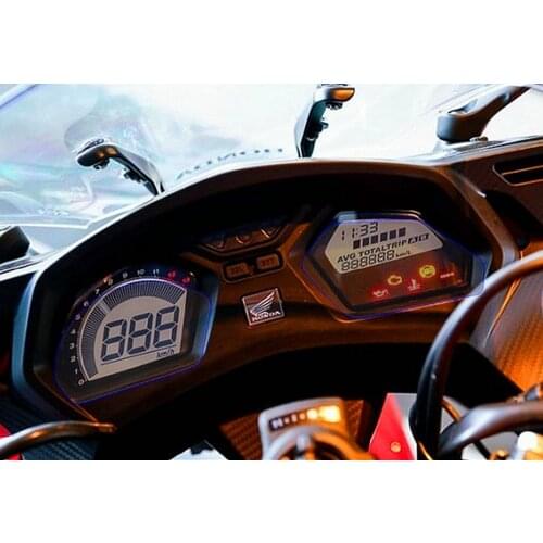 2 Set Motorcycle Speedometer Instrument Dashboard Screen Sticker Protective for Honda CB650F 2018 CBR650F 2014 - 2018 UNDEFINED