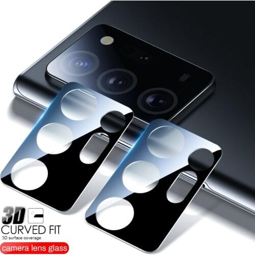 3D Curved Camera Len Tempered Glass for Samsung Galaxy Note 20 Note20 S21 S 21 Ulta Plus 5G Cameras Lens Film On Gelaxi S21