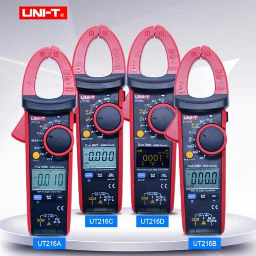 True RMS Digital Clamp Meter current voltage tester Resistance Capacitance Diode Test NCV UNI-T UT216A UT216B UT216C UT216D
