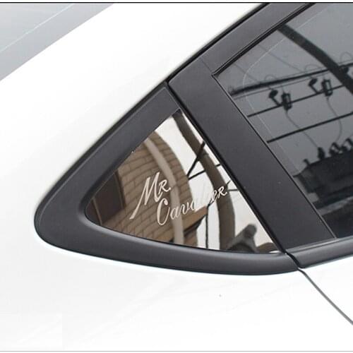 Car Rear Window Mirror Decorative Stickers Sequins for Chevrolet Kowoz 2016 2017 2018 2019 Accessories Carsytling