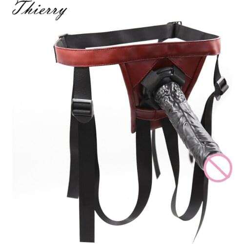 Thierry Strap on Dildo for Women 21x3.5cm Silicone penis Strapons Dildo Anal Plug Panty Lesbian Strapons G-Spot Sex Products