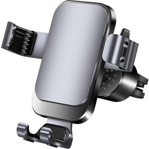 Gravity Car Holder For Phone in Car Air Vent Clip Mount No Magnetic Mobile Phone Holder GPS Stand For iPhone XS MAX Xiaomi