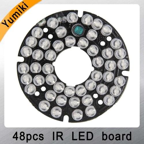 Yumiki Infrared 48 x 5 IR LED board for CCTV cameras night vision (diameter 60mm)