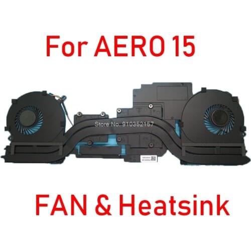 Classic-XA CPU GPU FAN&Heatsink For Gigabyte For AERO 15 15W 15X 14 BS5005HS-U2M BS5005HS-U2N 27430-65X90-K00S RP64W RP64 P64 V7