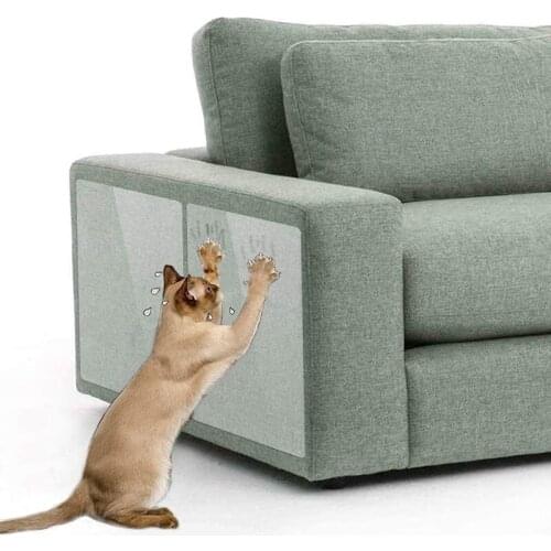10Pack Cat Scratcher, Cat Scratch Deterrent Tape, Cat Repellent for Furniture, Cat Couch Protector, Cat Scratching Pad