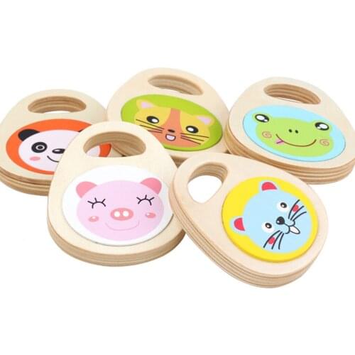 Toddler Castanets Puzzle Musical Instruments Toys Gift Boy Girl Age 1-5