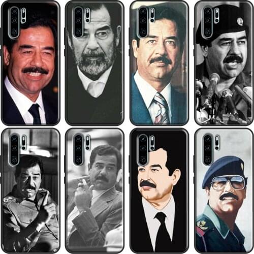Saddam Hussein Iraq Arabic Soft Cover For Huawei P30 Lite P40 P20 Pro Mate 20 10 Lite P Smart 2021 2019 Phone Case
