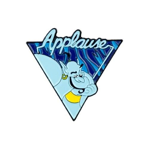 New Anime Aladdin and the magic lamp Art Enamel Pins and Brooches Lapel Pin Backpack Bags Badge Clothing Party Gifts