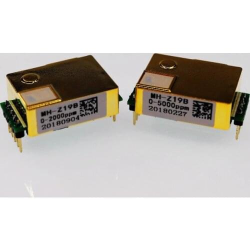 New and original MH Z19B Infrared CO2 Sensor for CO2 Monitor MH-Z19B NDIR Gas Sensor CO2 gas sensor 2000ppm 5000ppm 10000ppm
