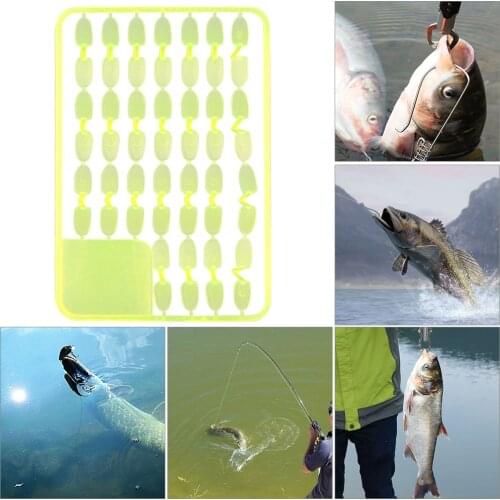 Practical Fishing Bait Stopper Plastic Carp Fishing Boilies Bait Stopper Fishing Holder Stops for Hair Rig Tackles