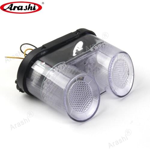 Arashi LED Brake Light For YAMAHA YZF R1 YZF-R1 2000 2001 Brake Light Turn Signal Light Rear Taillight Lens FZ1 2000-2005