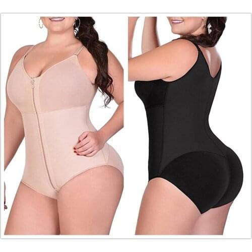 Women Waist Trainer Slimming Body Shaper Feminino Bodysuits Over Bust Push Up Firm Shapewear Women Bodysuit 6XL Plus Size