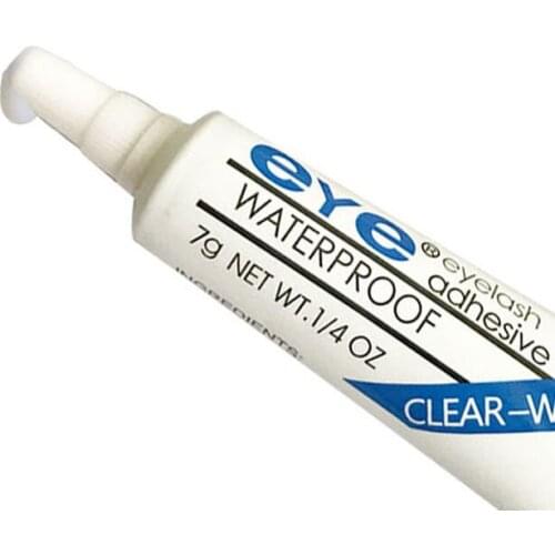 1PC False Eyelash Glue Waterproof Eye Lash Cosmetic Tools Colle Faux Cil False Eyelashes Makeup Adhesive Clear-white Dark-black