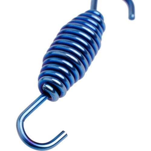 2pcs 55mm/68mm Motorcycle Exhaust Pipe Muffler Mounting Spring Hooks Link Pipes