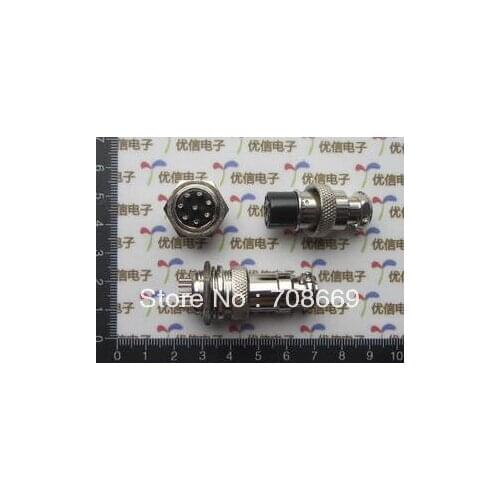 20pcs 3 Pin Male & Female Wire Panel Connector GX16-3