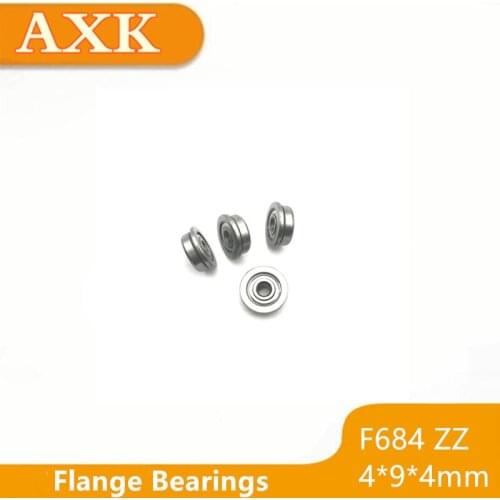2019 Limited New 10pcs F684zz 4*9*10*4*1 Mm Flange Ball Bearings (4*9*4 )p6 Lf-940zz Free Shipping High Quality