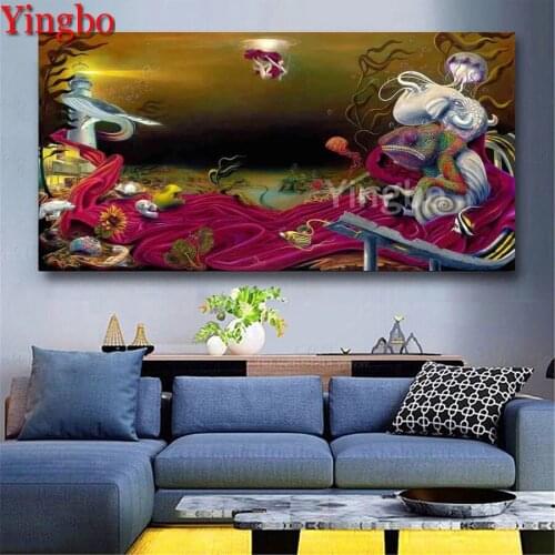 Diy Diamond Painting Animal lizard octopus 5D Mosaic Pattern Full Square Diamond Embroidery Rhinestones Home Accessories arts