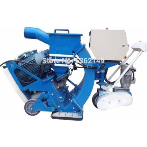 Concrete Shot Blasting Machine Improves Road Surface Roughness And Removes Old Coatings On Road Surface Marking Lines