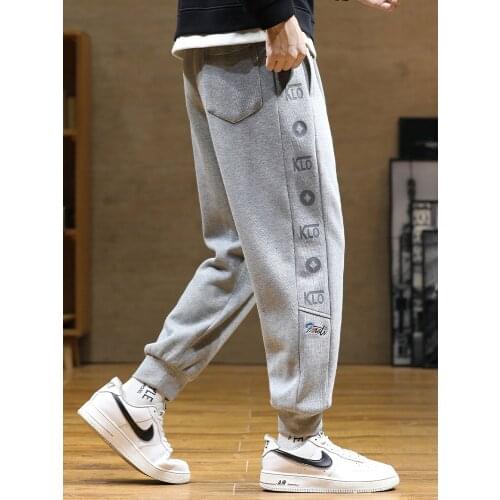 Summer Quick Dry Baggy Sweatpants Men Sportswear Black Jogger Pants Male Zip Pockets Track Trousers Plus Size 6XL 7XL 8XL
