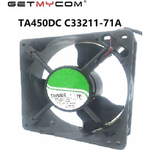 Getmycom Original A450DC C33211-71A 1238 12038 12CM 12V 0.49A 120*120*38MMDC Server Cooling Fan