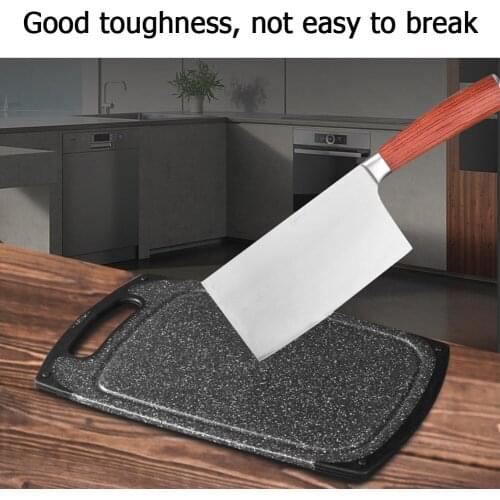 Imitation Marble Fruit Vegetable Meat Cutting Block Tools Anti-Bacterial Cutting Board Chopping Block PP Kitchen Chopping Board