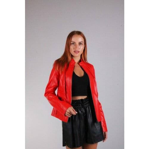 Женские красные куртки Isnova China At AliExpress