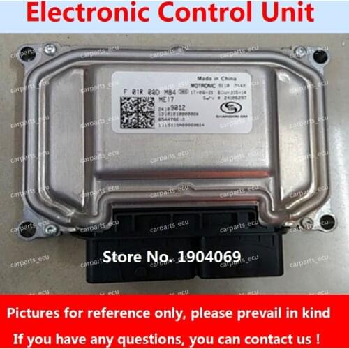 Engine Computer Board F01R00DM84 24108404 F01RB0DM84 ME17 ECU Electronic Control Unit F01R00DA27 F01RB0DA27 For Chevrolet Car