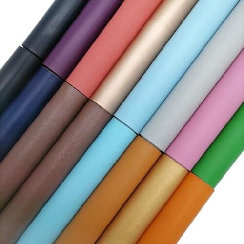 Onefly Wholesales Dropshipping Leather Supplier Nappa Soft Synthetic Faux Vinyl Leather Fabric Sheets For Bow DIY FZ192