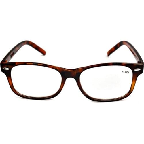 Leopard Reading Glasses Anti Fatigue Ultra Light Clear Hyperopia Presbyopia Eyewear Degree +1.0+1.5 +2.0 +2.5 +3.0 +3.5 +4.0 045