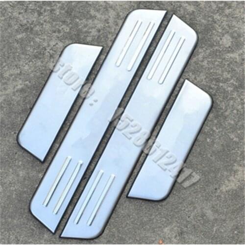 Stainless Steel Door Sill Scuff Plate For KIA Sportage R 2011 2012 2013 2014 2015 2016 Car styling
