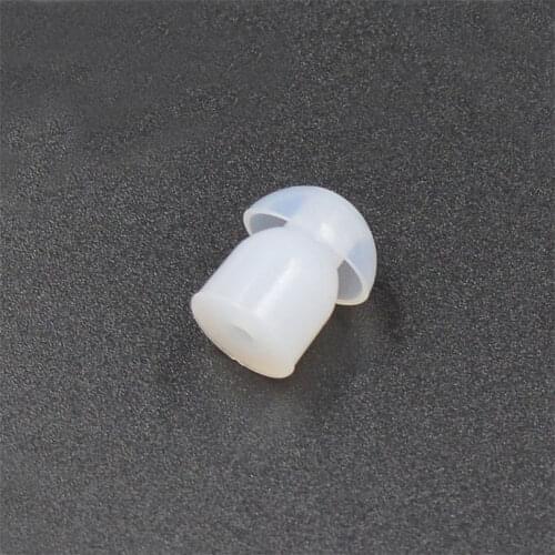 10pcs Soft Silicone Earbuds Mushroom Earplug Tips for Baofeng Yaesu Radio Acoustic Tube Earpiece Headset Earphone Accessories