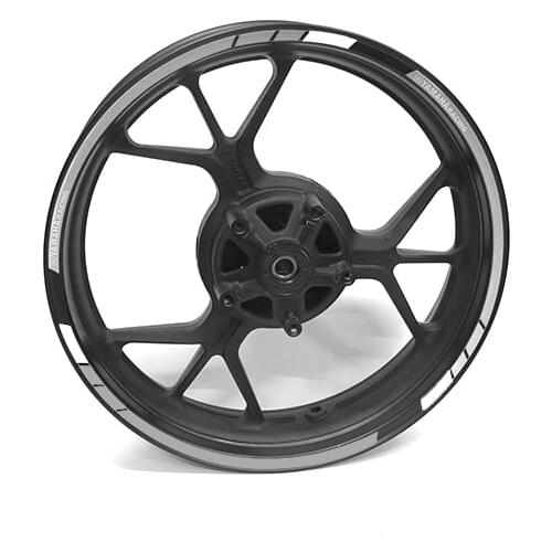 New high quality Motorcycle Wheel Sticker stripe Reflective Rim For Yamaha MT07 MT09 MT10 MT03 MT25 MT125 FZ07 FZ09 FJ09 Tracer