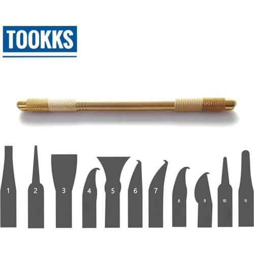 WL 11 in 1 CPU motherboard Repaired knife 10 pcs Thin Blade Remove Phone Processors knifes For iPhone IC Chips