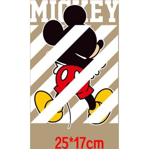 Disney Mickey Printed Clothing DIY Heat Transfer T-shirt Sweater Heat Transfer Washable Pattern