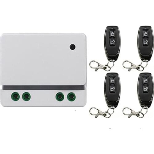 AC 110V 220 V 1CH 1CH Radio Controller RF Wireless Relay Remote Control Switch 315 MHZ 433 MHZ Transmitter+ Receiver