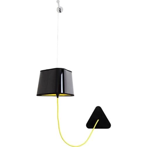 Nordic design hanging wall lamps modern bedroom study American living room Art Deco triangular wall sconces lights lighting