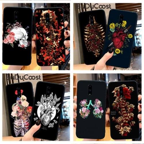 Riccu HUMAN ANATOMY heart flower Phone Case For Redmi Note 8 8A 7 6 6A 5 5A 4 4X 4A Go Pro Plus Prime