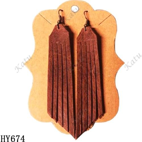 Tassel earrings cutting dies new die cut &wooden dies Suitable for common die cutting machines on the market