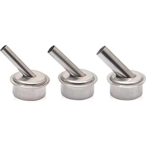 45 degress nozzle Sleeve Replacement head for QUICK 861DW TR1300A Heat air gun BGA Soldering Rework Station