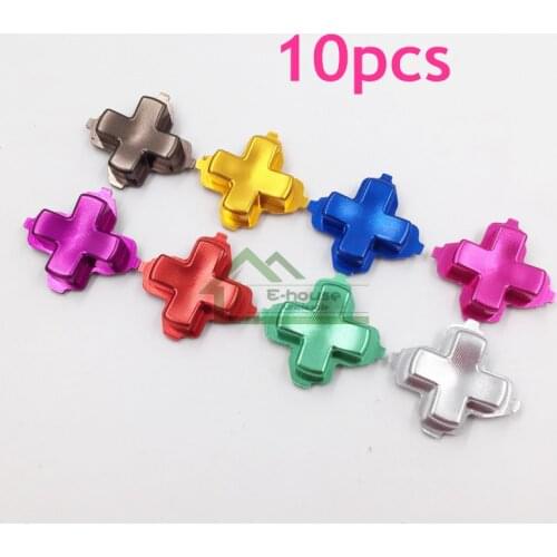 10pcs Aluminum Metallic Metal Dpad D-pad Button Cross Button replacement for Xbox one Controller